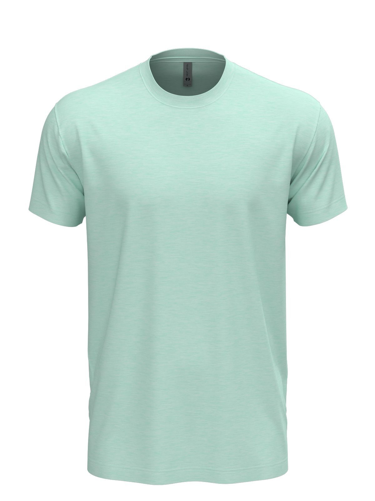 CVC Unisex T-Shirt – Next Level Apparel – Farbe ice blue – individuell veredelbar