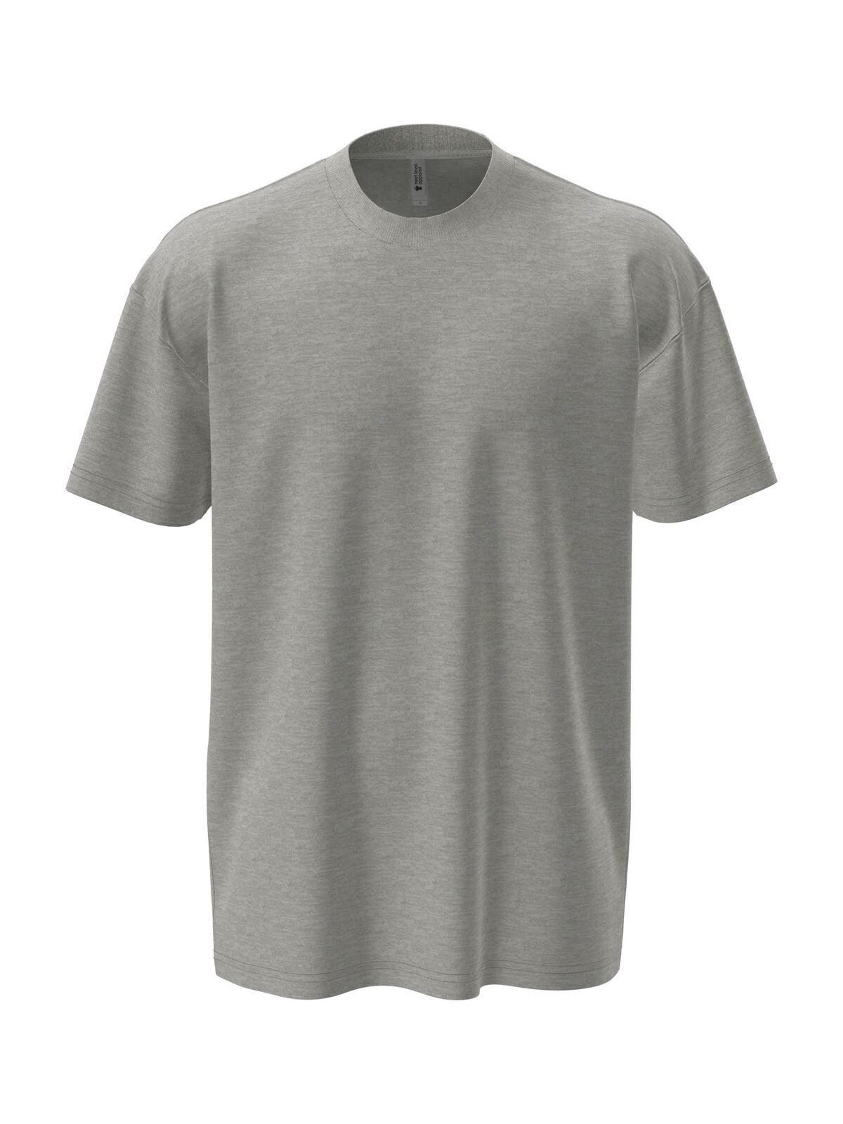 Heavyweight Unisex T-Shirt – Next Level Apparel – Farbe heather gray – individuell veredelbar