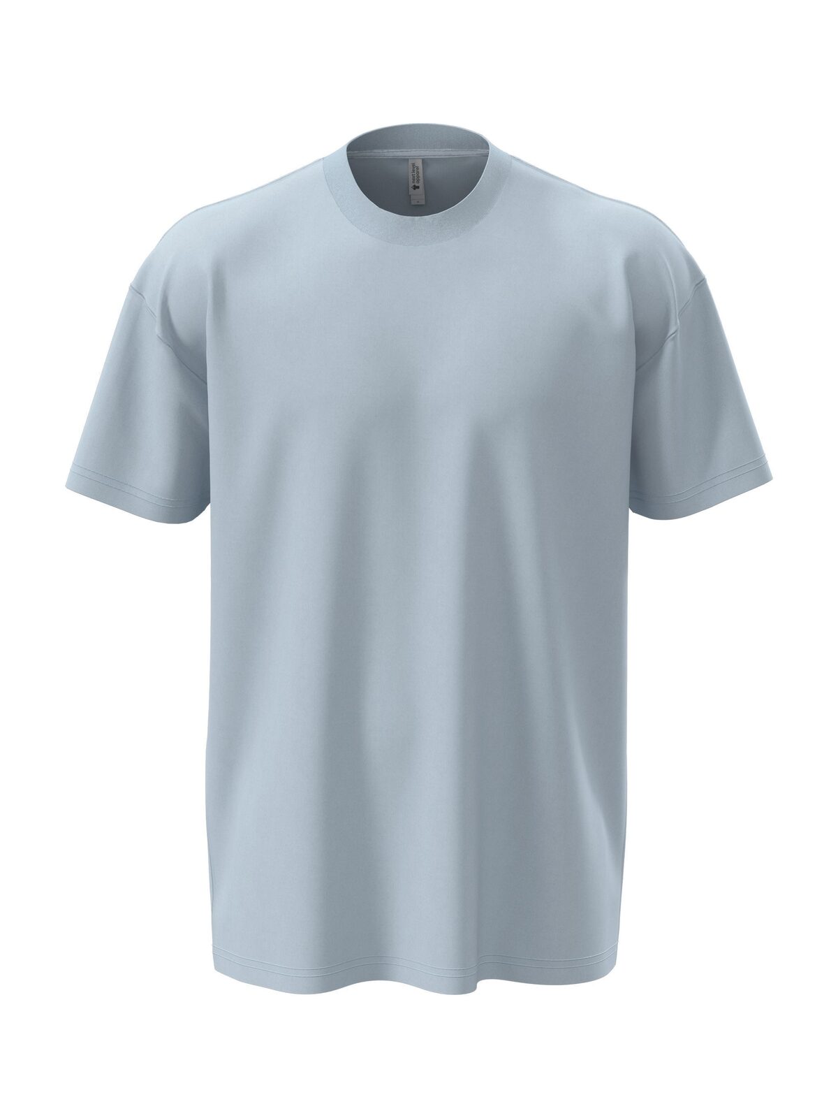 Heavyweight Unisex T-Shirt – Next Level Apparel – Farbe stonewash denim – individuell veredelbar