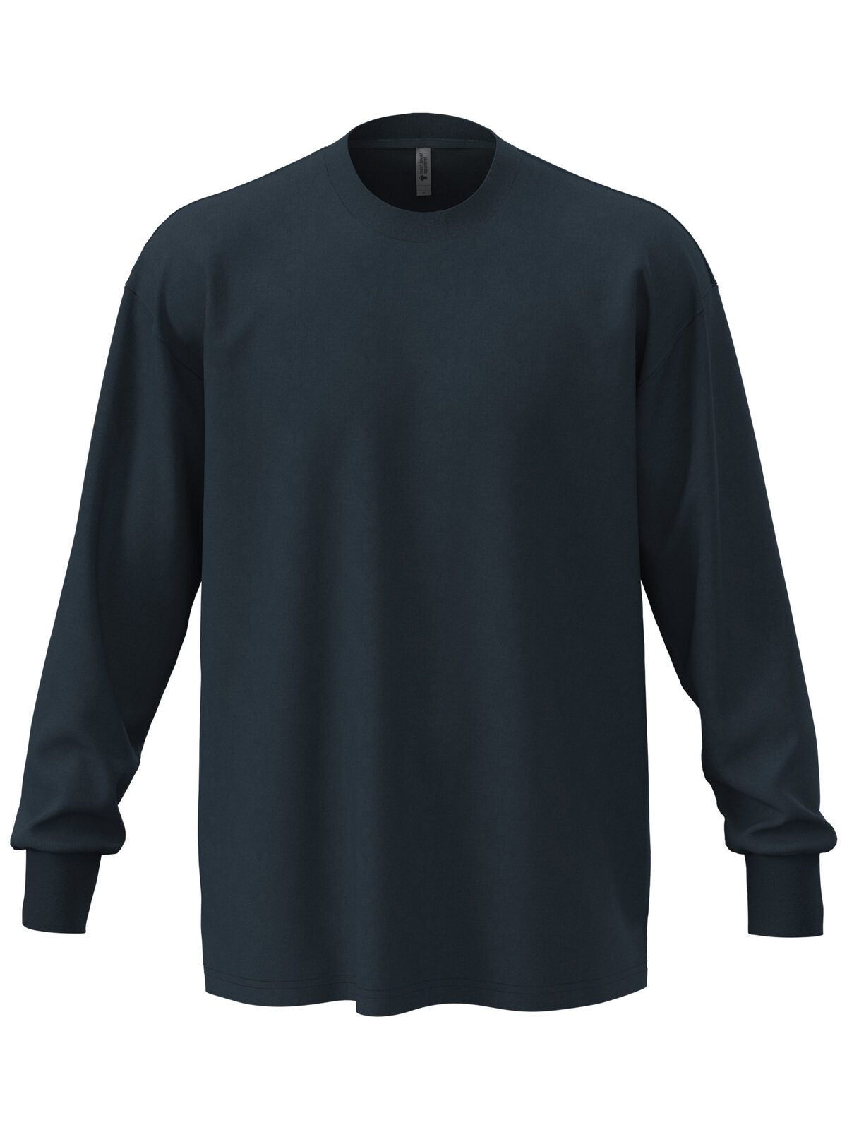 Unisex Heavyweight Long Sleeve Herren Sweatshirt / Hoodie – Next Level Apparel – Farbe midnight navy – individuell veredelbar