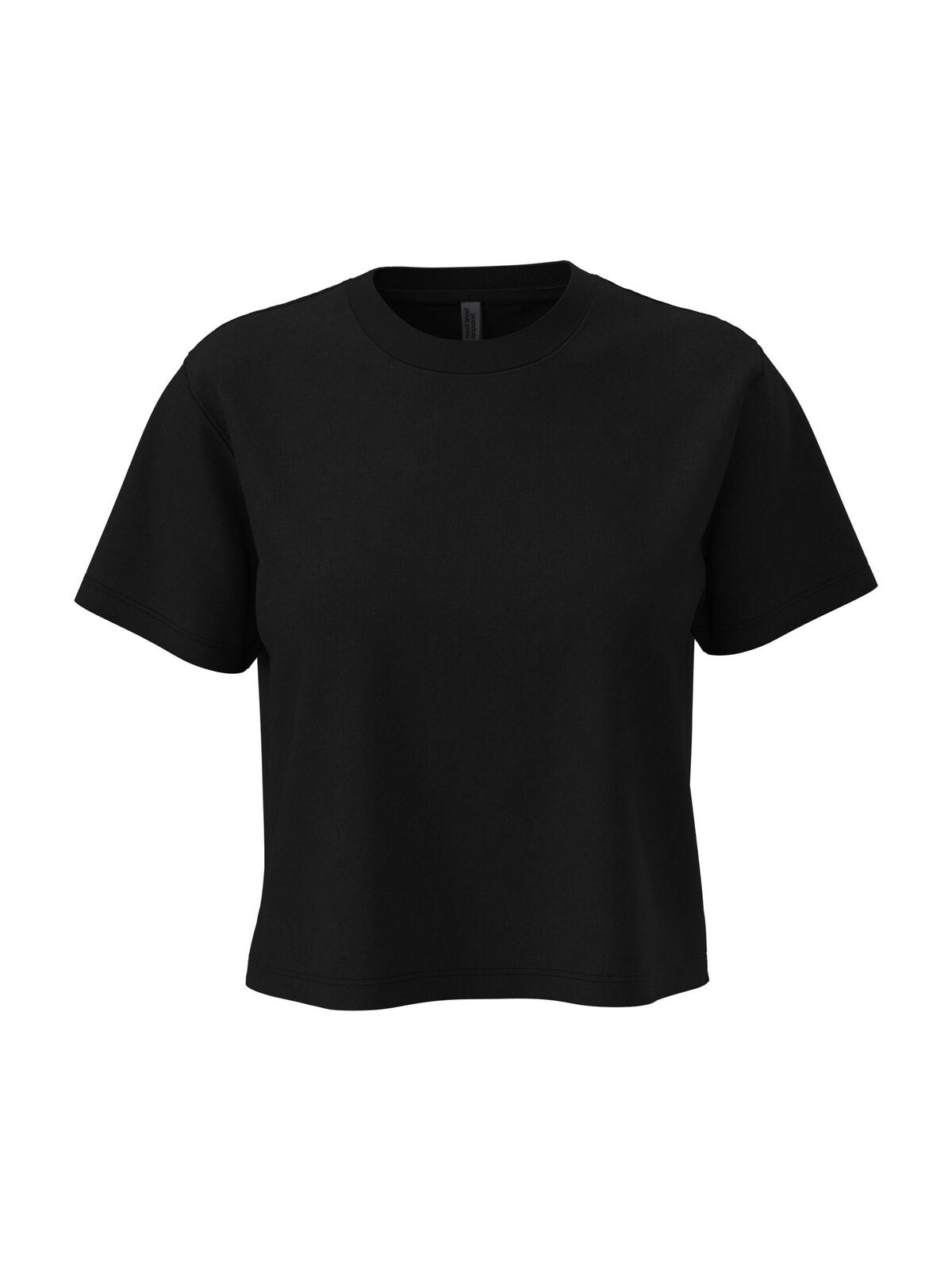 Heavyweight Boxy Damen T-Shirt – Next Level Apparel – Farbe Schwarz – individuell veredelbar