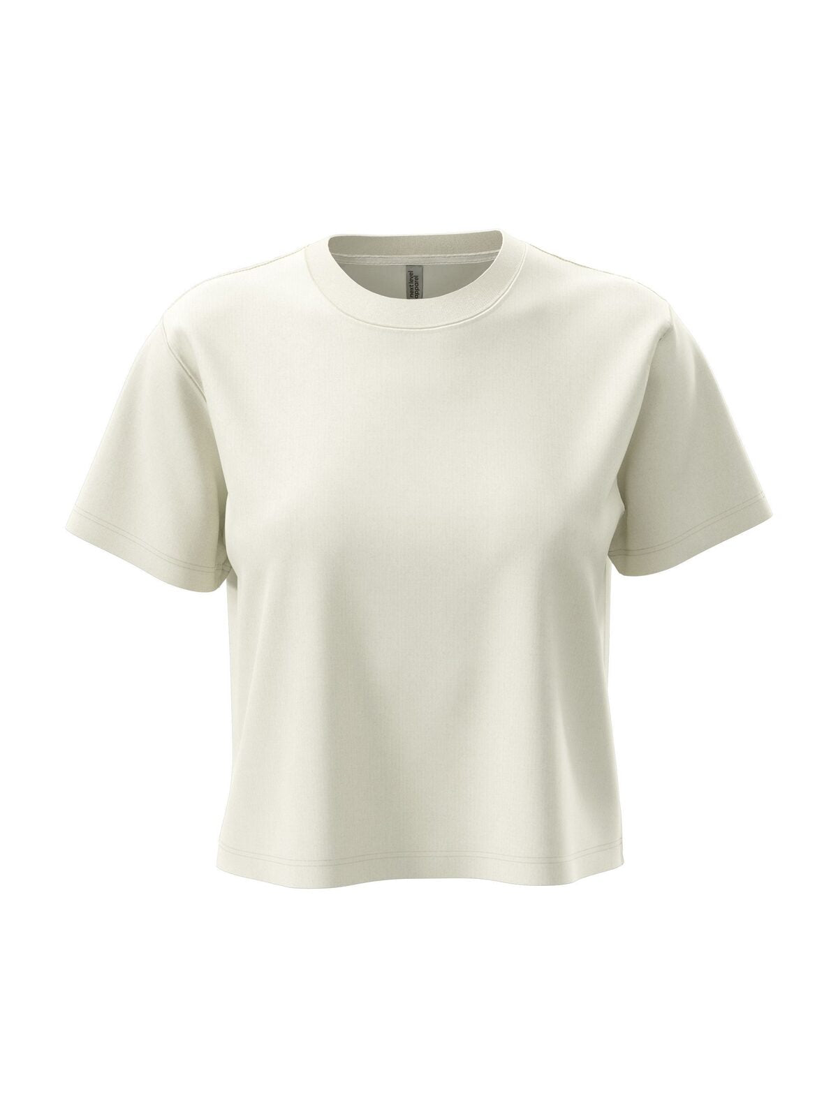Heavyweight Boxy Damen T-Shirt – Next Level Apparel – Farbe bone – individuell veredelbar