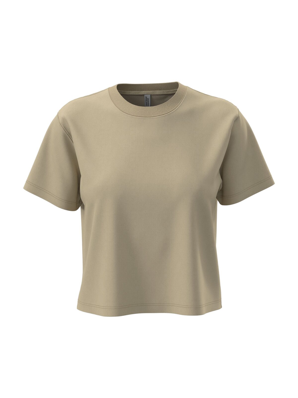 Heavyweight Boxy Damen T-Shirt – Next Level Apparel – Farbe tan – individuell veredelbar