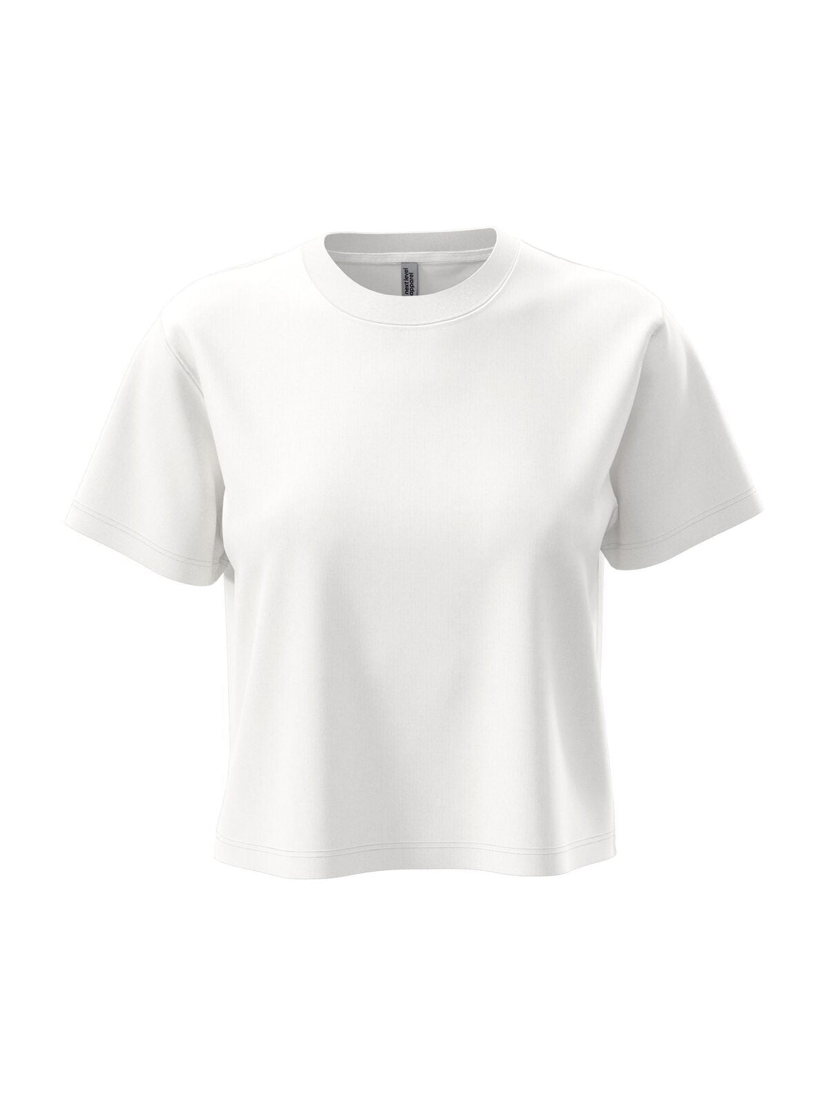 Heavyweight Boxy Damen T-Shirt – Next Level Apparel – Farbe Weiß – individuell veredelbar