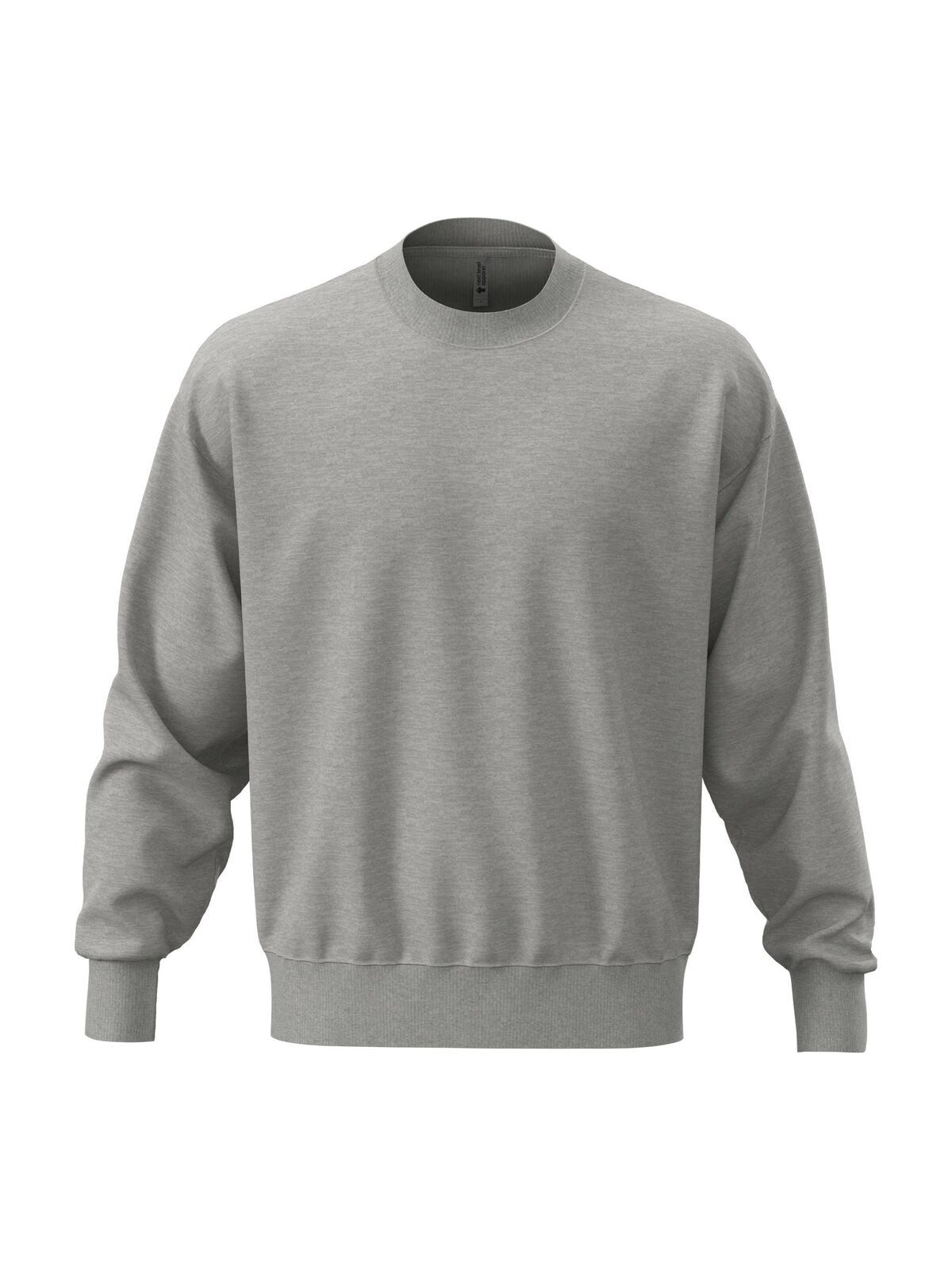 Unisex Heavyweight Sweatshirt Herren Sweatshirt / Hoodie – Next Level Apparel – Farbe heather gray – individuell veredelbar