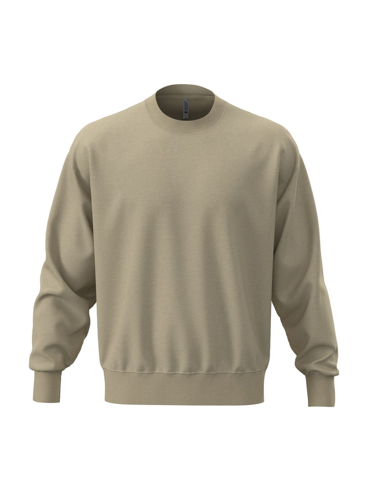Unisex Heavyweight Sweatshirt Herren Sweatshirt / Hoodie – Next Level Apparel – Farbe tan – individuell veredelbar