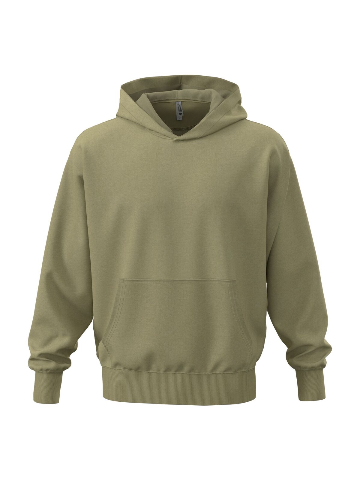 Unisex Heavyweight Hoodie Herren Sweatshirt / Hoodie – Next Level Apparel – Farbe light olive – individuell veredelbar