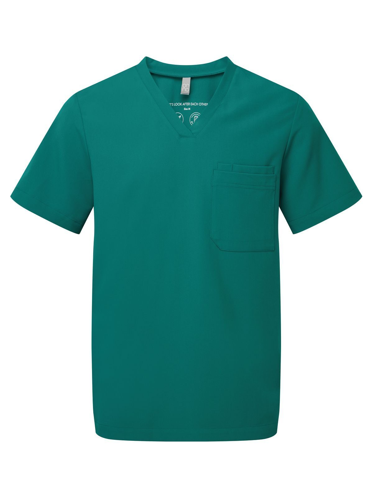 'Limitless' Men's -Stretch Tunic Herren Schürze / Kasack – Onna – Farbe clean green – individuell veredelbar