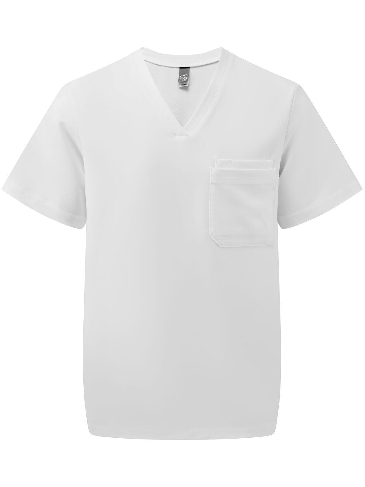 'Limitless' Men's -Stretch Tunic Herren Schürze / Kasack – Onna – Farbe Weiß – individuell veredelbar