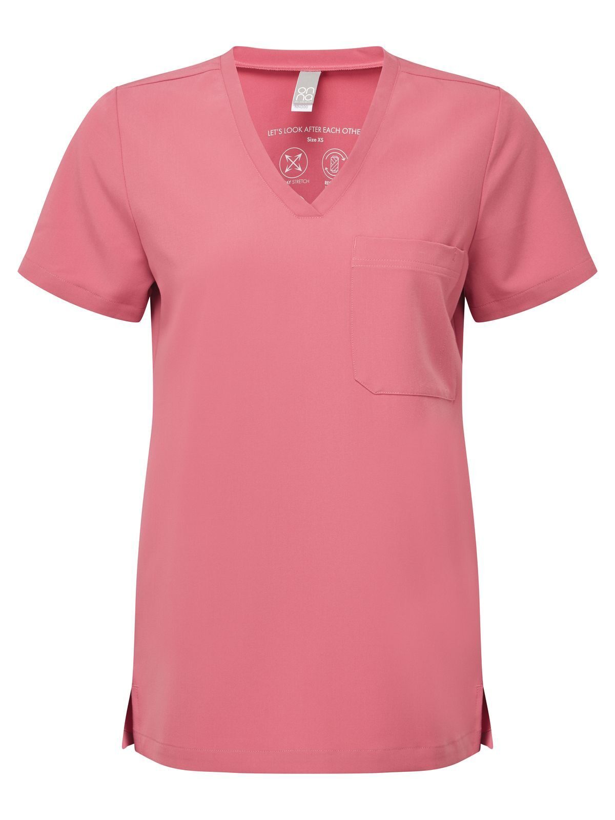 'Limitless' Women's -Stretch Tunic Damen Schürze / Kasack – Onna – Farbe calm pink – individuell veredelbar