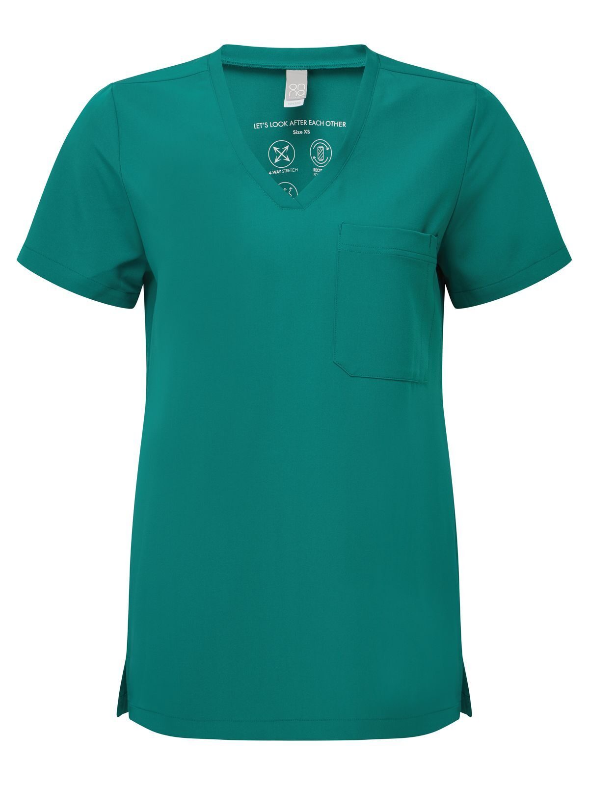 'Limitless' Women's -Stretch Tunic Damen Schürze / Kasack – Onna – Farbe clean green – individuell veredelbar