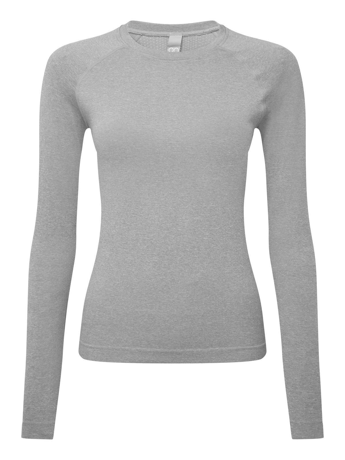 Unstoppable' Women's Fresh Underscrub Baselayer Damen T-Shirt – Onna – Farbe grey heather – individuell veredelbar
