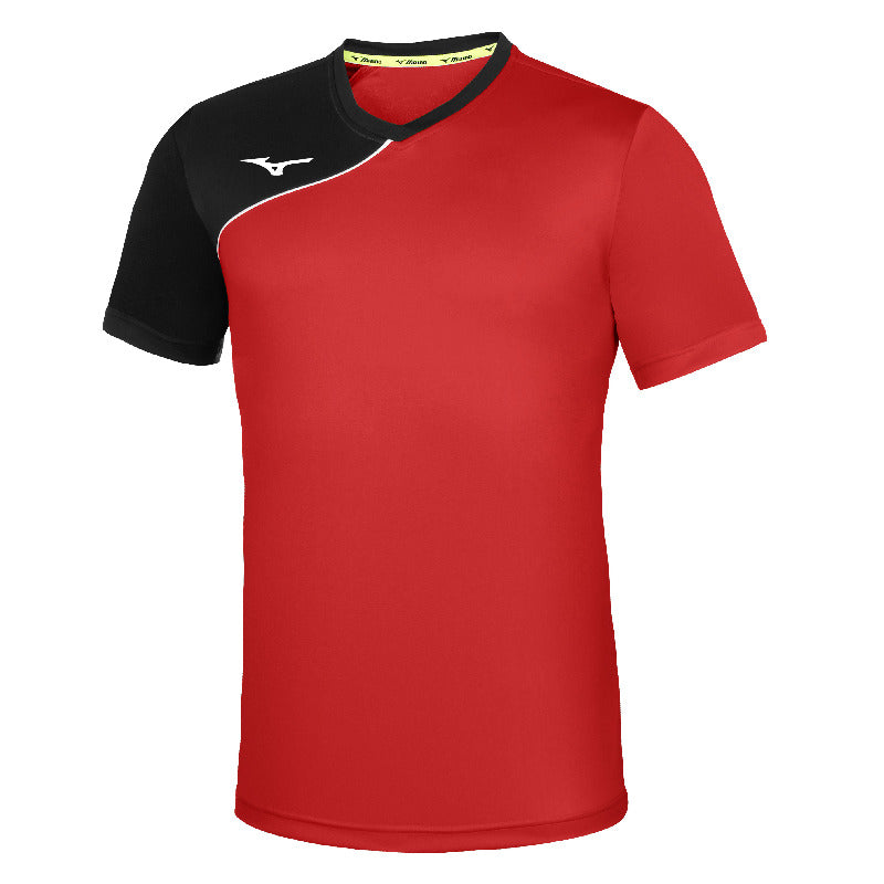 Mizuno Sporttrikot Trad Shukyu – Herren | P2EA7630 – Rot/Schwarz