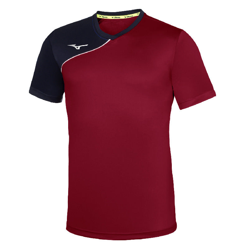 Mizuno Sporttrikot Trad Shukyu – Herren | P2EA7630 – Bordeaux/Marineblau