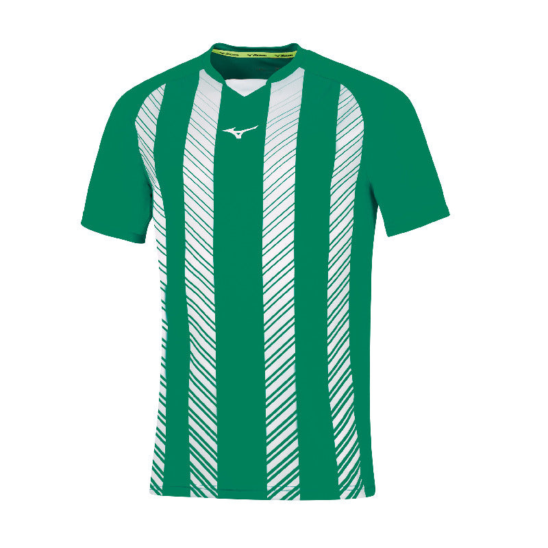 Mizuno Sporttrikot Game Shimizu – Herren | P2EAB560 – Grün/Weiß