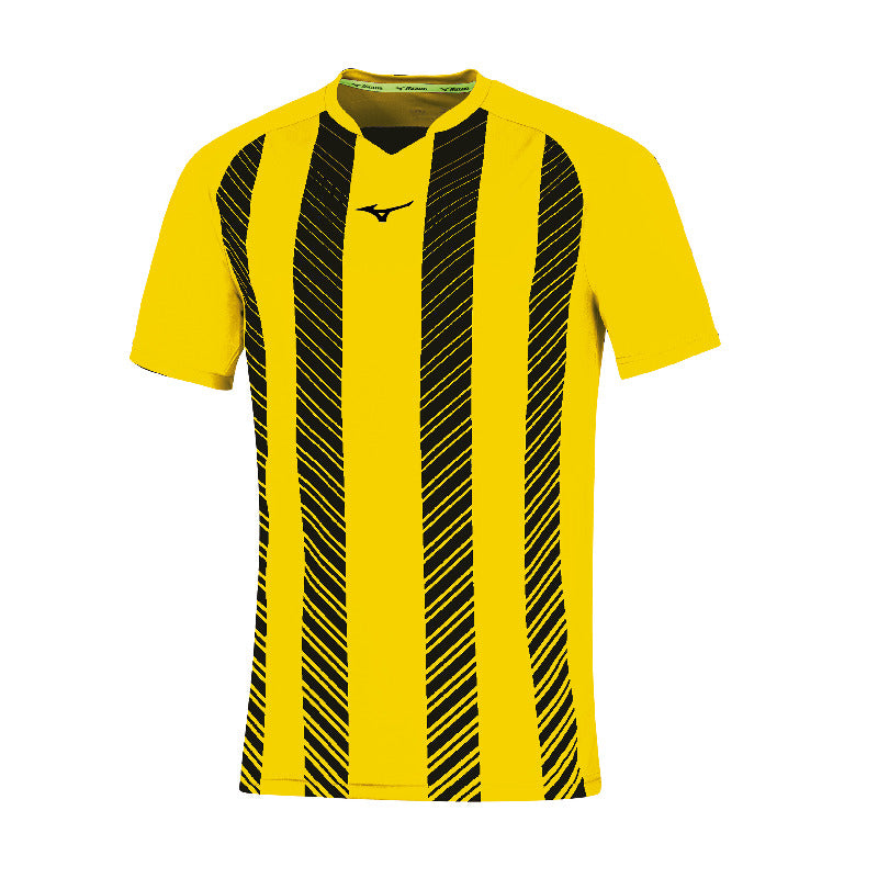 Mizuno Sporttrikot Game Shimizu – Herren | P2EAB560 – Gelb/Schwarz