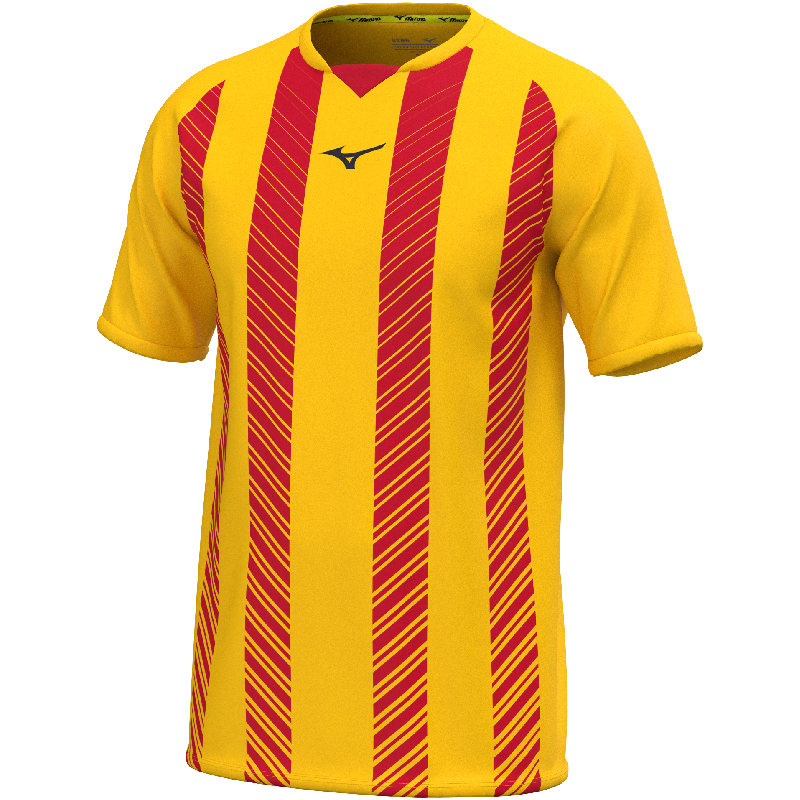 Mizuno Sporttrikot Game Shimizu – Herren | P2EAB560 – Gelb/Rot