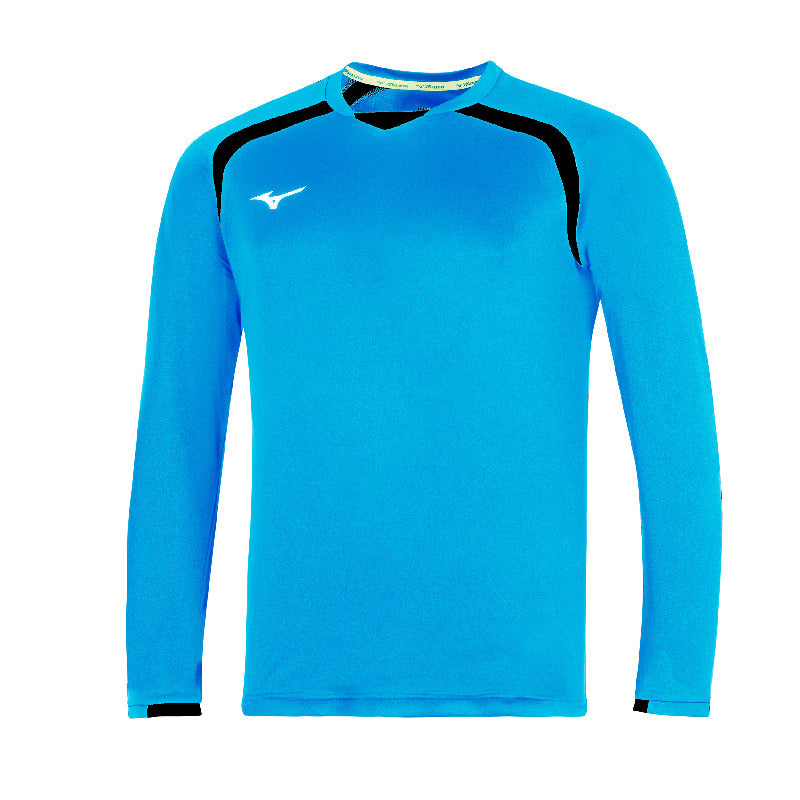 Mizuno Sport-T-Shirt MZNRB LS – Herren | P2EAB585 – Himmelblau