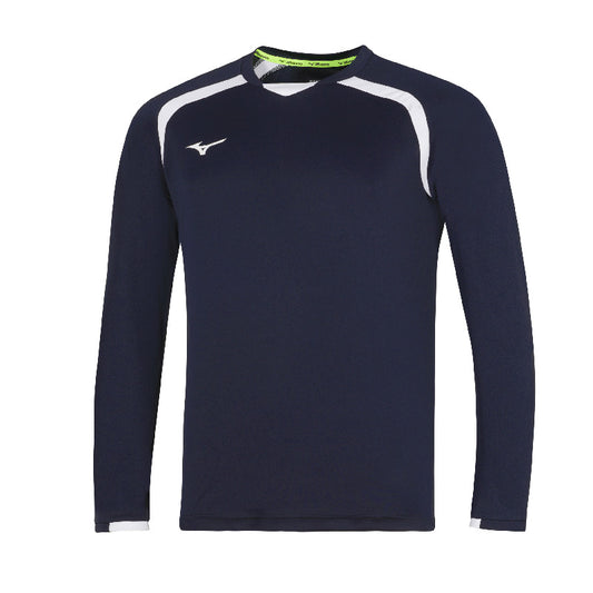 Mizuno Sport-T-Shirt MZNRB LS – Kinder & Jugendliche | P2EAB985 – Marineblau