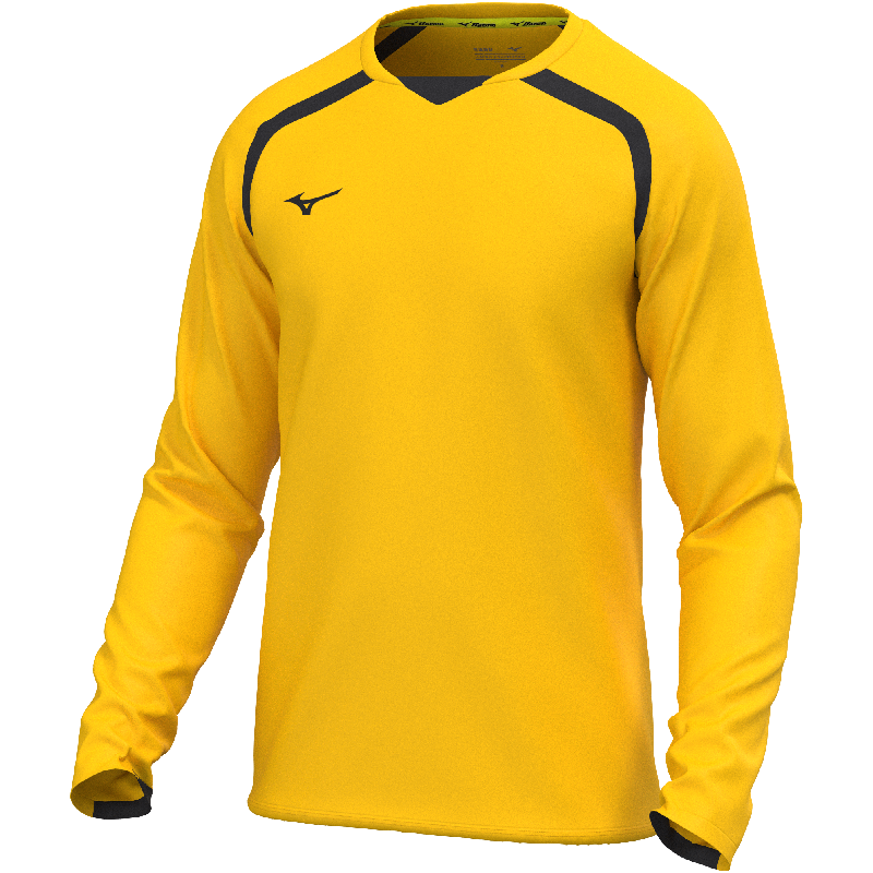 Mizuno Sport-T-Shirt MZNRB LS – Kinder & Jugendliche | P2EAB985 – Gelb