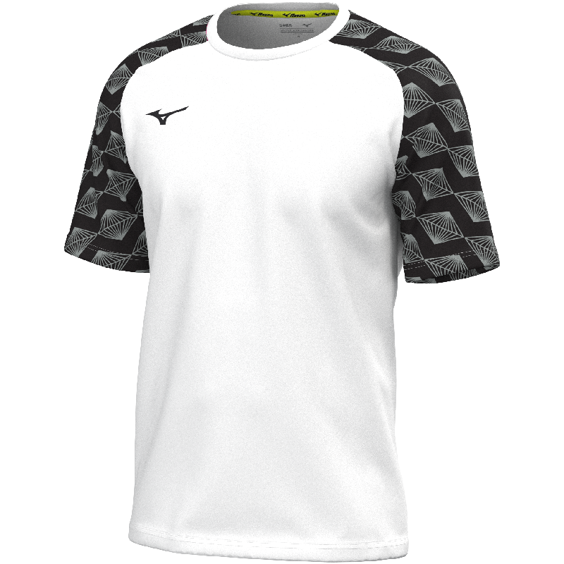 Mizuno Sporttrikot Game Kongougara – Herren | P2EAC563 – Reinweiß