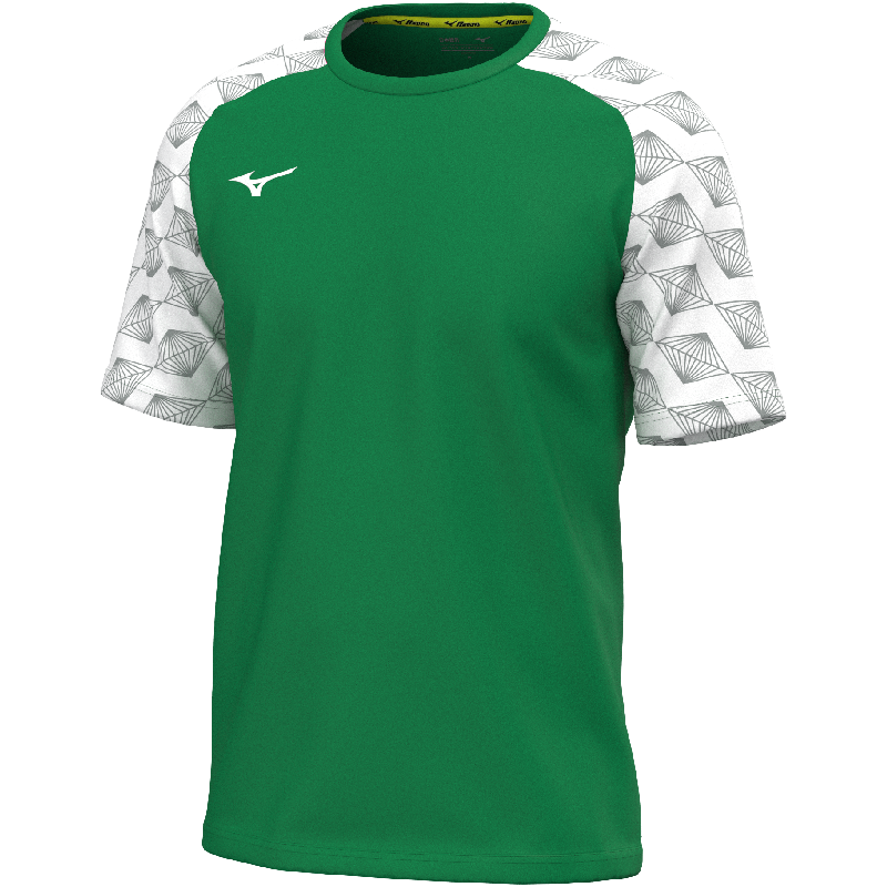 Mizuno Sporttrikot Game Kongougara – Herren | P2EAC563 – Grün