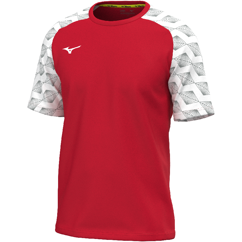Mizuno Sporttrikot Game Kongougara – Herren | P2EAC563 – Rot