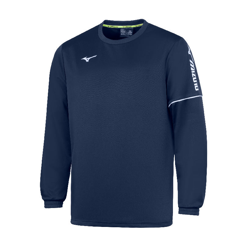Mizuno Trainingspullover Sendai Round Neck – Herren | P2EC2A40 – Marineblau