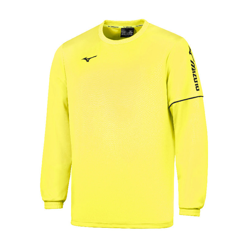 Mizuno Trainingspullover Sendai Round Neck – Herren | P2EC2A40 – Neongelb