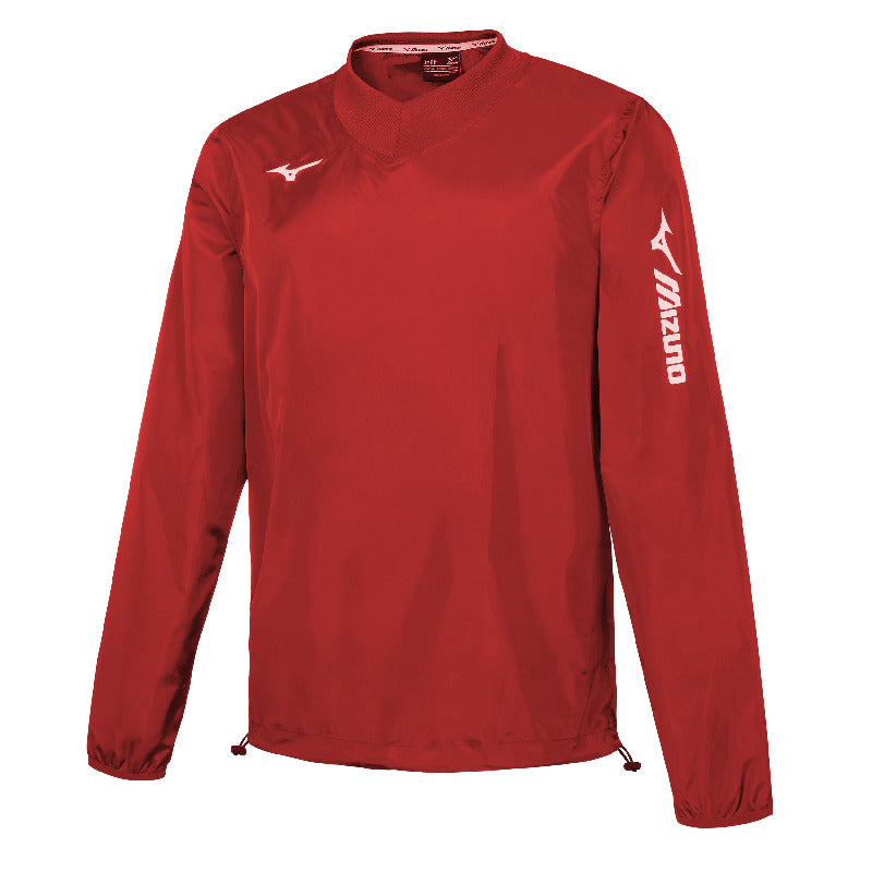 Mizuno Sportjacke Sendai Trad Rain – Herren | P2EE7550 – Rot