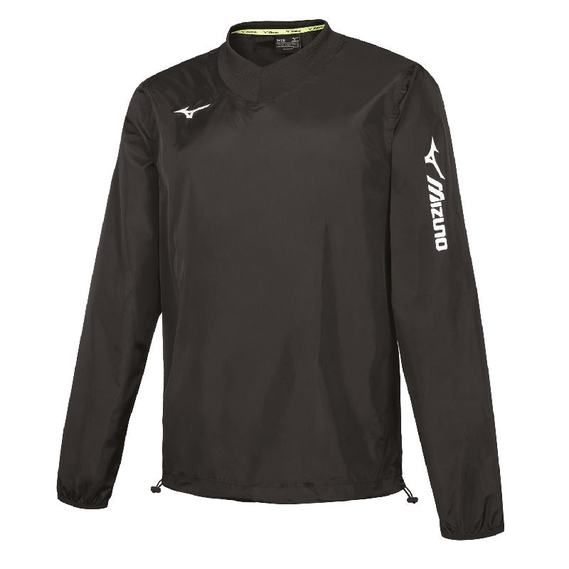 Mizuno Sportjacke Sendai Trad Rain – Kinder & Jugendliche | P2EE7950V – Schwarz