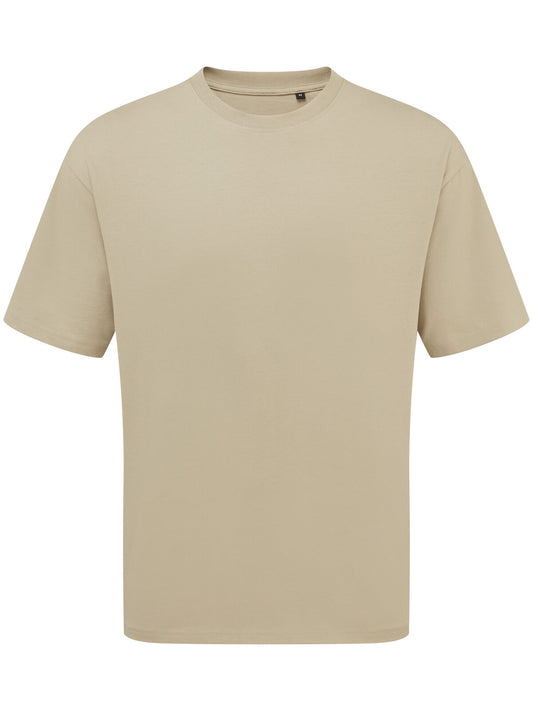 'Utility 2.0' Oversized Unisex T-Shirt – Premier – Farbe Khaki – individuell veredelbar