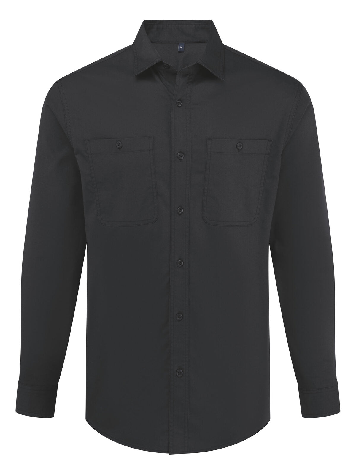 'Utility 2.0' Service Shirt Herren Hemd / Bluse – Premier – Farbe Schwarz – individuell veredelbar