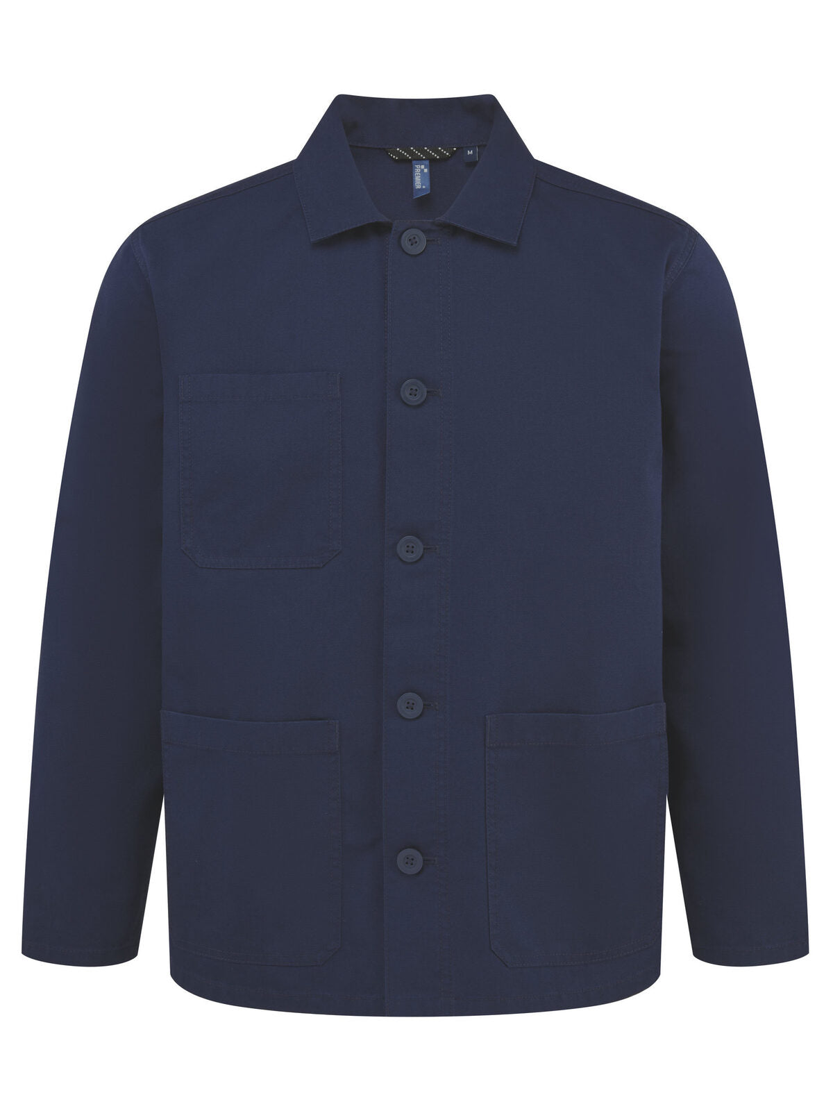 'Utility 2.0' Chore Jacket Unisex – Premier – Farbe Navy – individuell veredelbar