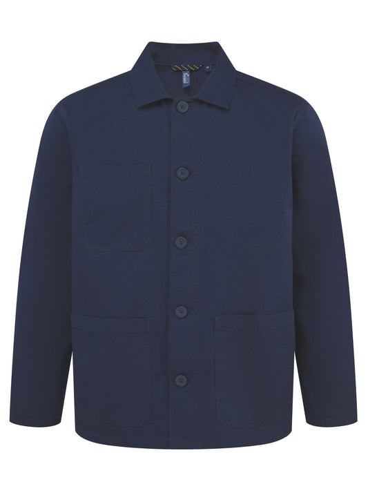 'Utility 2.0' Chore Jacket Unisex – Premier – Farbe Navy – individuell veredelbar