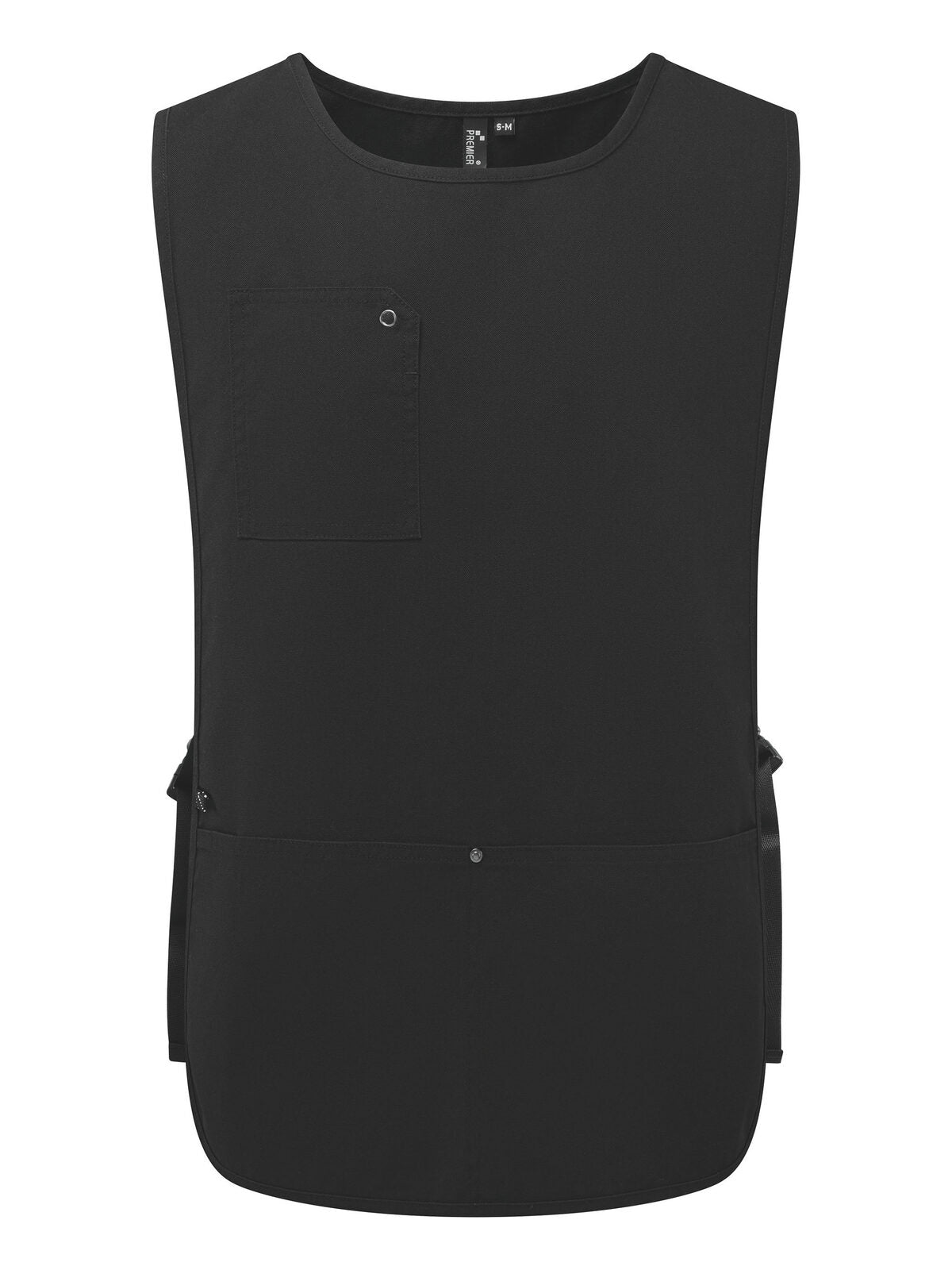 'Utility 2.0' Vest Apron Schürze / Kasack – Premier – Farbe Schwarz – individuell veredelbar