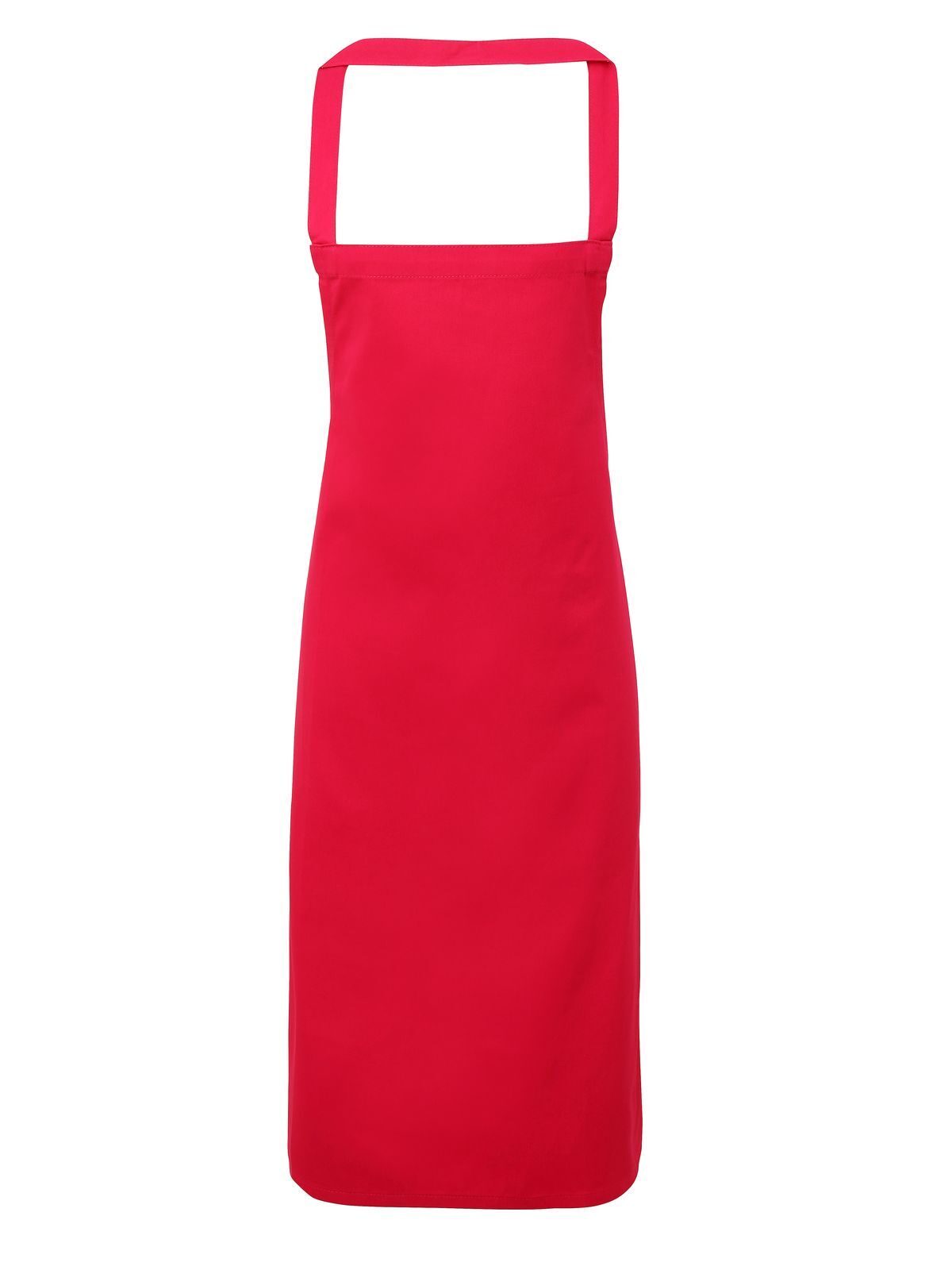 Cotton Bib Apron Schürze / Kasack – Premier – Farbe hot pink – individuell veredelbar