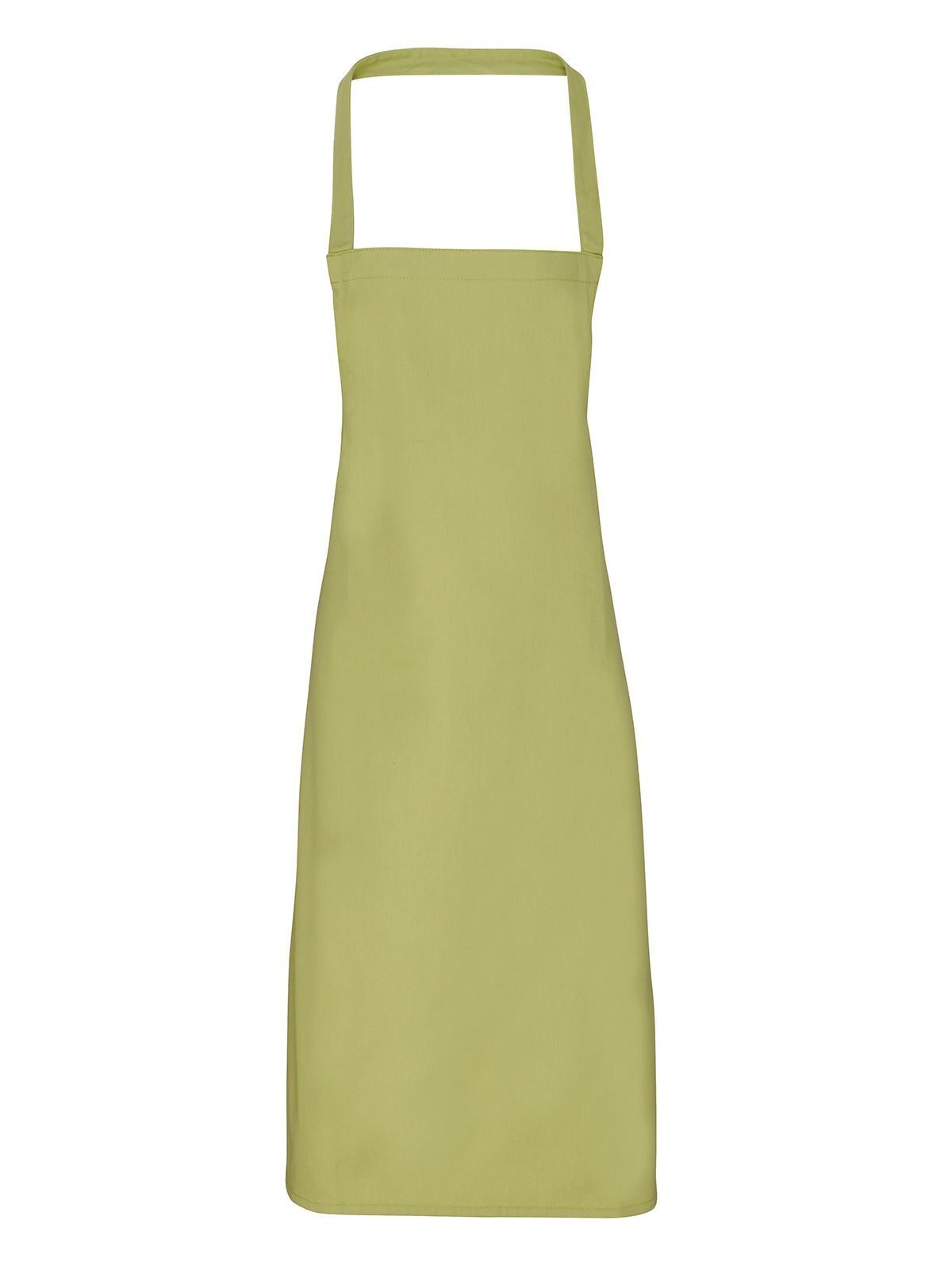 Cotton Bib Apron Schürze / Kasack – Premier – Farbe Lime – individuell veredelbar