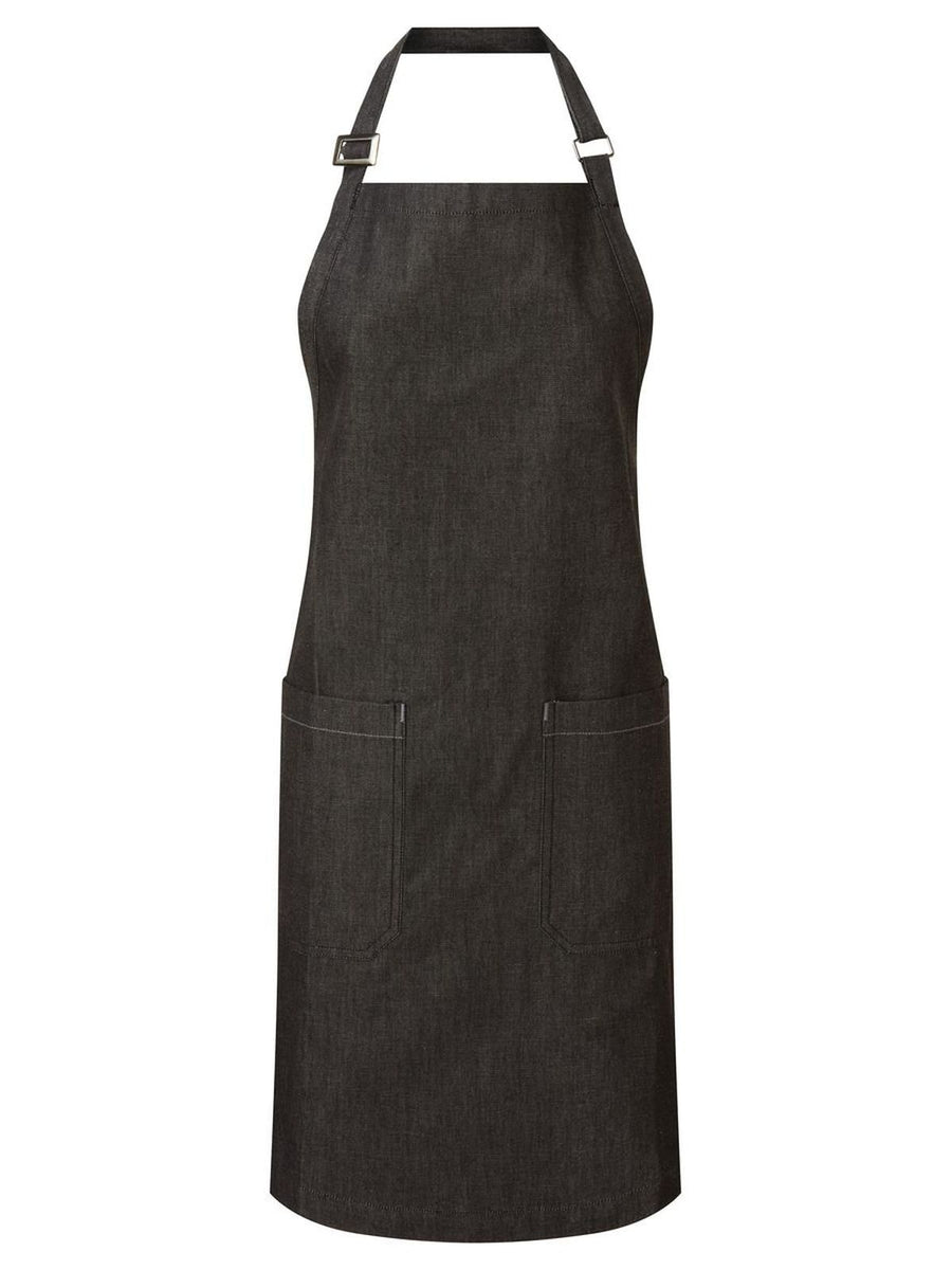 Organic Denim Fairtrade Bib Apron Herren Schürze / Kasack – Premier