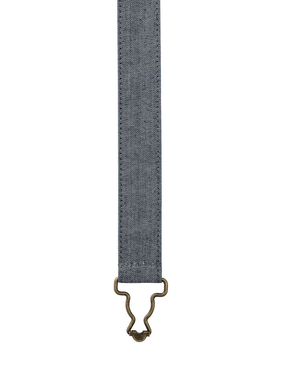 Cross Back Interchangeable Apron Straps Zubehör – Premier – Farbe indigo denim – individuell veredelbar