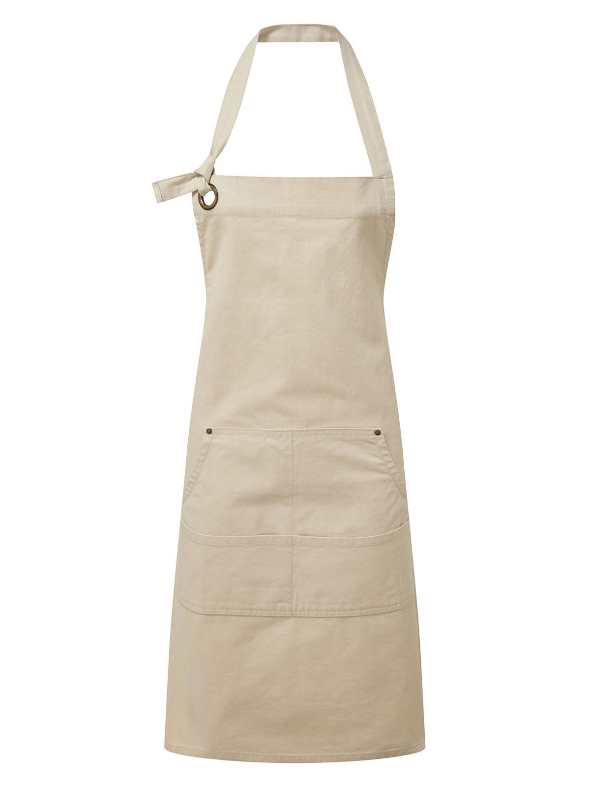 Calibre' Heavy Cotton Canvas Pocket Apron Schürze / Kasack – Premier – Farbe Natur – individuell veredelbar