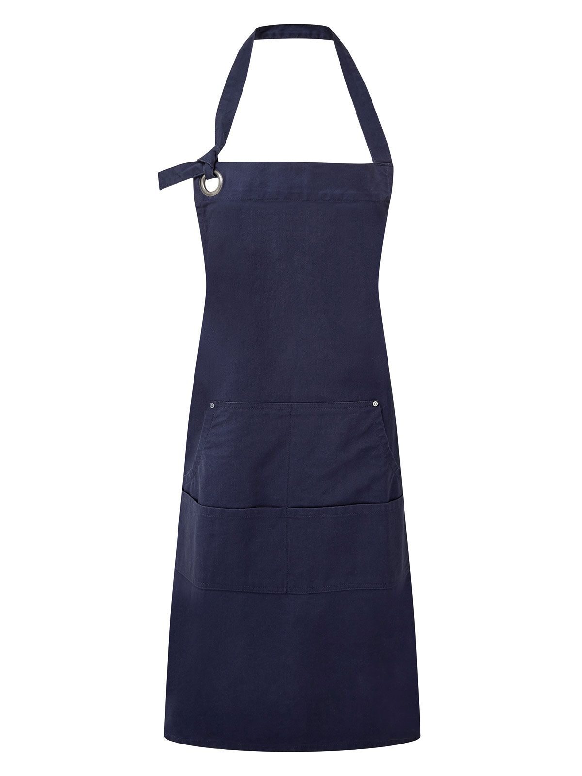 Calibre' Heavy Cotton Canvas Pocket Apron Schürze / Kasack – Premier – Farbe Navy – individuell veredelbar
