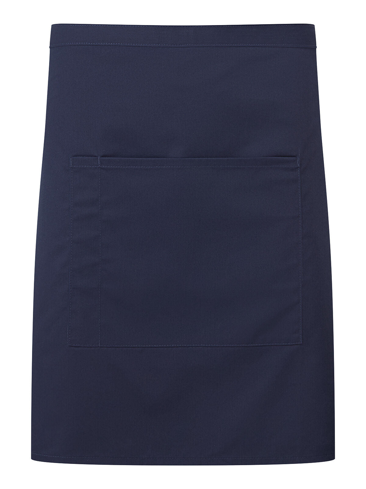 'Colours' Mid Length Apron With Pocket Schürze / Kasack – Premier – Farbe Navy – individuell veredelbar