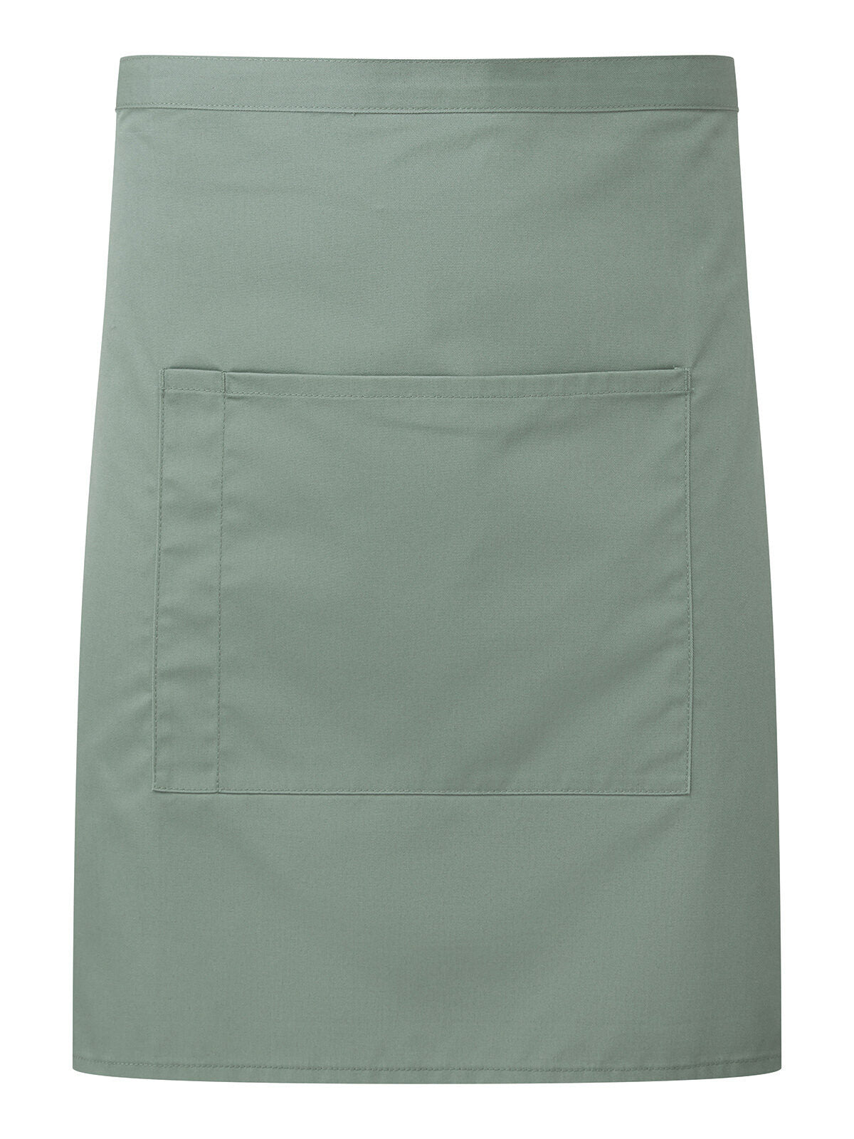 'Colours' Mid Length Apron With Pocket Schürze / Kasack – Premier – Farbe sage – individuell veredelbar
