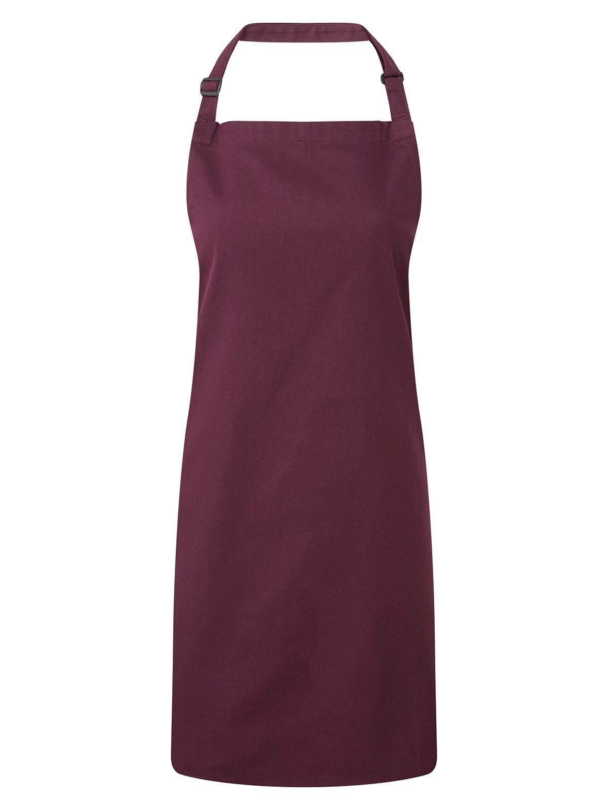 Colours Bib Apron Schürze / Kasack – Premier – Farbe aubergine – individuell veredelbar