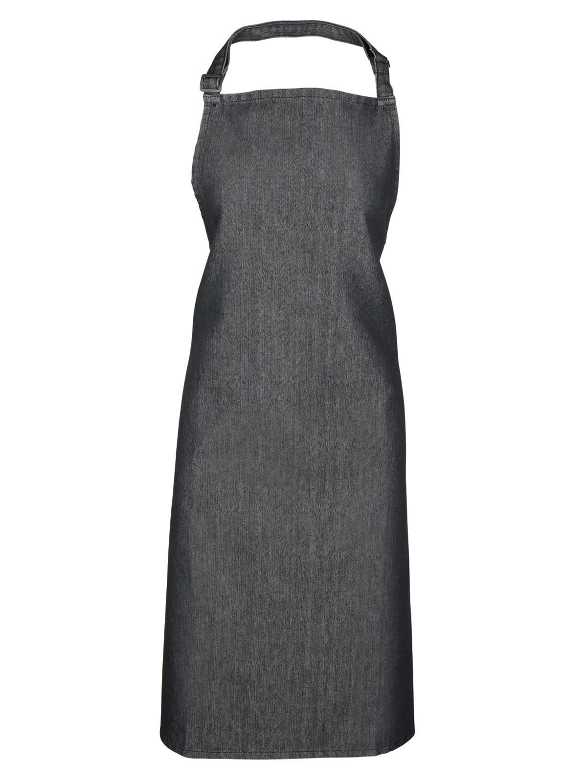 Colours Bib Apron Schürze / Kasack – Premier – Farbe black denim – individuell veredelbar