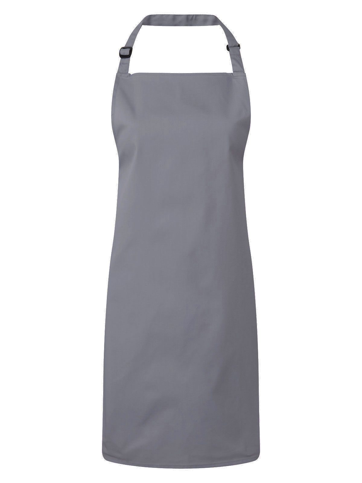 Colours Bib Apron Schürze / Kasack – Premier – Farbe steel – individuell veredelbar
