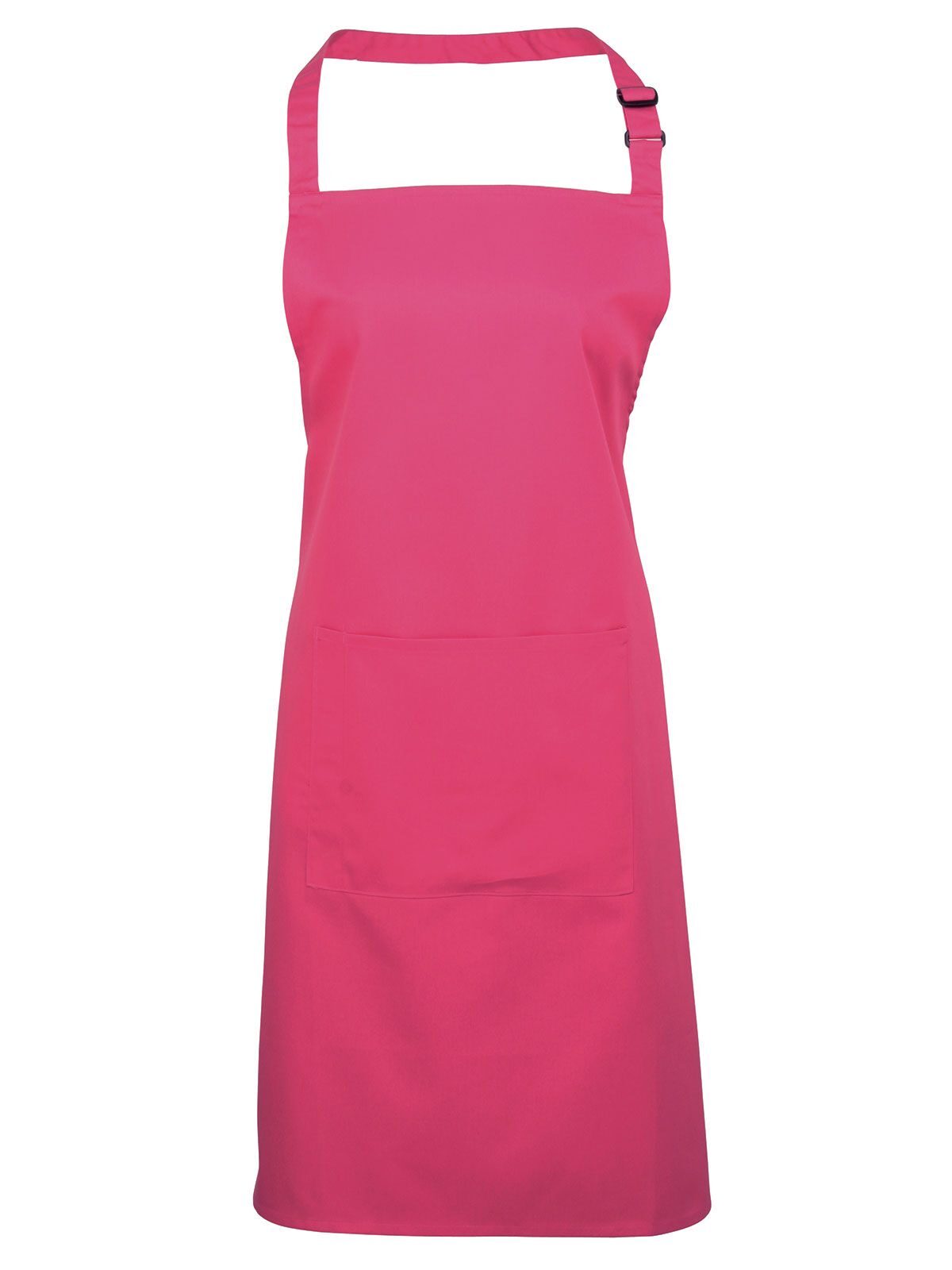 Colours Bib Apron With Pocket Schürze / Kasack – Premier – Farbe hot pink – individuell veredelbar