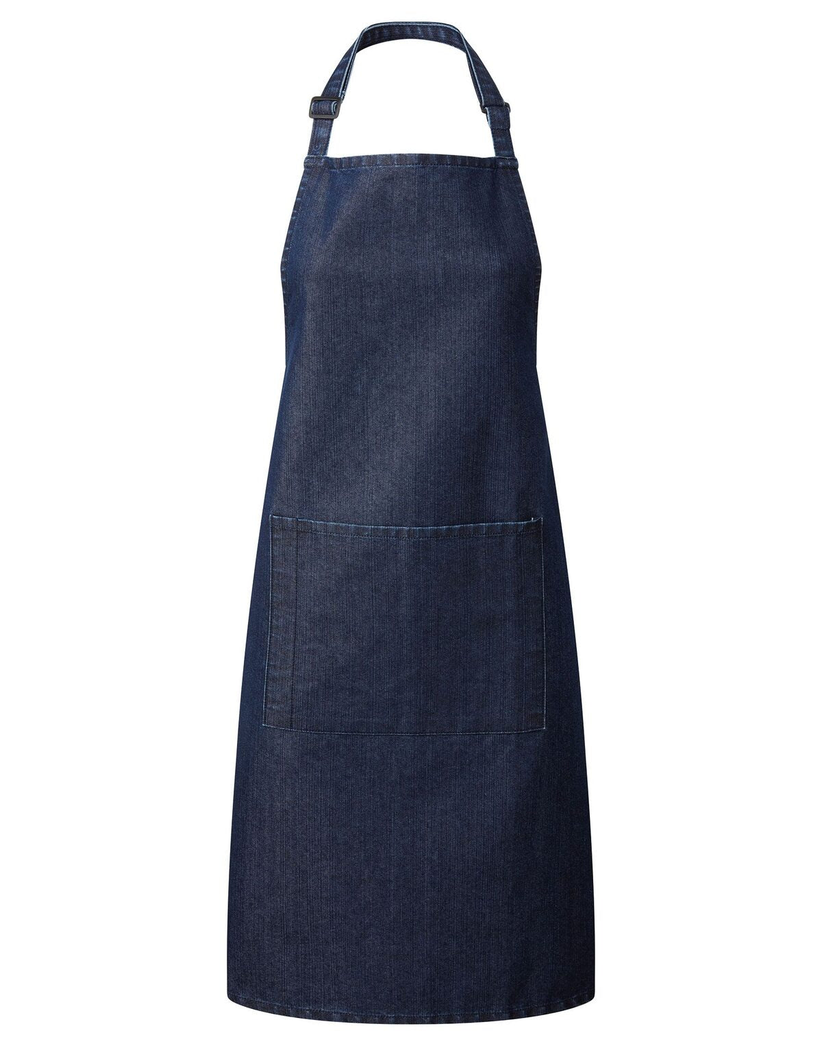 Colours Bib Apron With Pocket Schürze / Kasack – Premier – Farbe indigo denim – individuell veredelbar