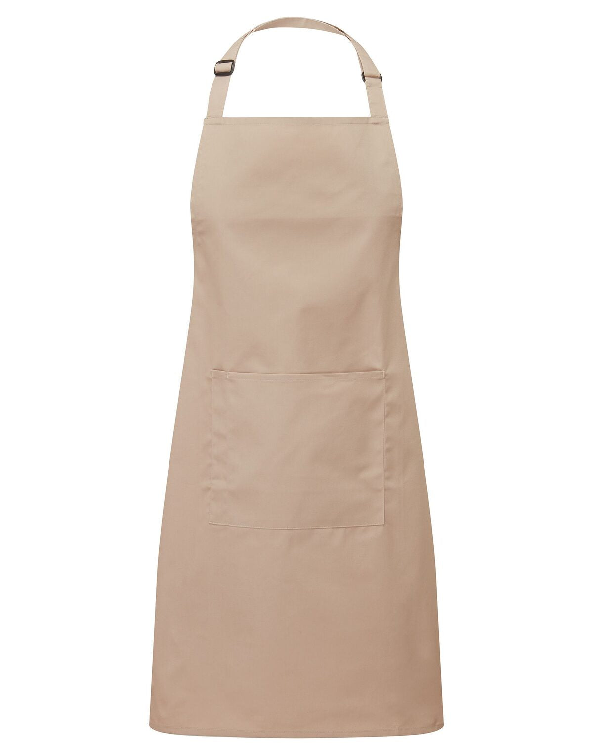 Colours Bib Apron With Pocket Schürze / Kasack – Premier – Farbe latte – individuell veredelbar